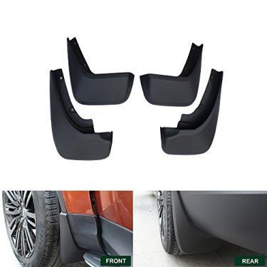 Imagem de 4 peças de abas de lama dianteiras traseiras paralamas para-lama para-lama protetores de respingos adequados para Land Rover Discovery 5 L462 2017 2018 2019 2020