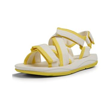 Imagem de Camper Sandália feminina Match Flat, Branco natural, 40