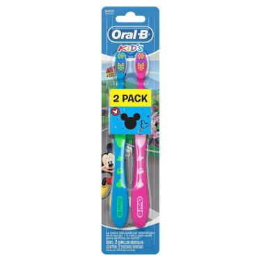 Imagem de Escova Dental Infantil Oral-B Mickey 2 Unidades