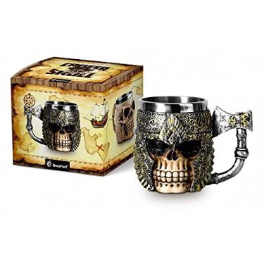 Imagem de CANECA RESINA - CAVEIRA VIKING