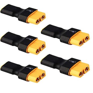 Imagem de Yiqigou Pacote com 5 conectores macho XT30 para plugue XT60 conector fêmea sem fio adaptador para RC FPV drones carro Lipo NiMH carregador de bateria ESC