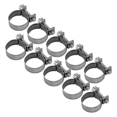 Imagem de Aqxreight Braçadeira de parafuso T de 6 a 20 mm, braçadeira de mangueira resistente (pacote com 10) (18 a 20 mm)