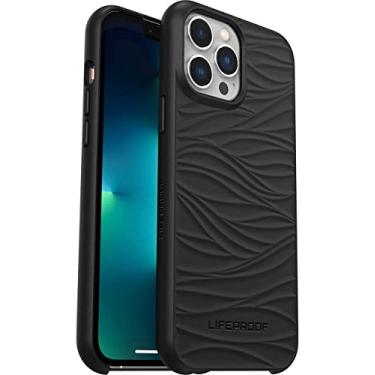 Imagem de LifeProof Para Apple iPhone 12 Pro Max, capa protetora contra quedas feita de plástico reciclado oceano, série Wake – embalagem não varejista – preta