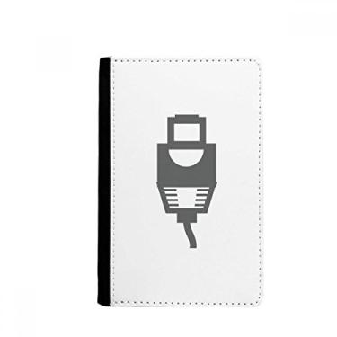 Imagem de Cabo de carregamento preto padrão para passaporte Notecase Burse capa carteira para cartão, Multicolorido.