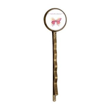 Imagem de Coleção Pink Butterfly Retro Metal Hair Bobby Pin Headwear