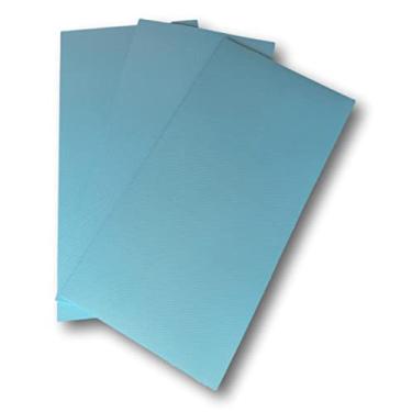 Imagem de Kit 3 Colchonetes EVA Tapete Ginástica Yoga 100x50x1cm Azul Alasca Bebê