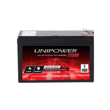 Imagem de Bateria Selada 12V Alarme Cerca Elétrica Cftv Unipower Up12