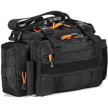 Imagem de Mochila de pesca Bolsa de equipamentos multifunções ajustável de um ombro diagonal de bolso Bolsa de piquenique ao ar livre para camping, trekking, caça, pesca