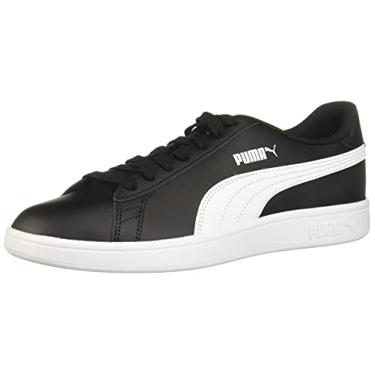 Imagem de PUMA Tênis unissex adulto Smash V2, G preto e branco, 43