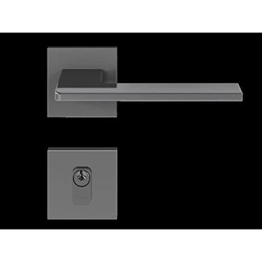 Imagem de Fechadura em Zamac Roseta Quadrada 502-55 Externa Sara Pado