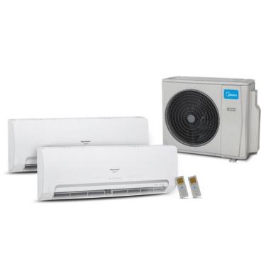 Imagem de Ar Condicionado Multisplit Hw Inverter 18.000 Btu (2x12.000) Quente Frio 220v