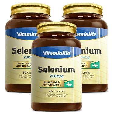 Imagem de Kit 3X Selenium - 60 Cápsulas - Vitaminlife-Unissex
