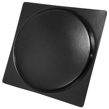 Imagem de Ralo Quadrado Flvx Hidro Inox Black Click 15x15cm