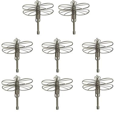 Imagem de XXhailan Clipes de papel em forma de coruja e libélula forma criativa para marcador, escritório, escola, papelaria, caderno, scrapbooks, agenda, convites, convites, decoração, porta-documentos, 10