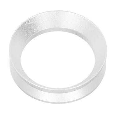 Imagem de Funil de Dosagem de café, Anel de Controle de Precisão de Alumínio, Design de Cafeteira Correspondente, Acessório de café Limpo que Evita Respingos de pó, Sabor Consistente Com