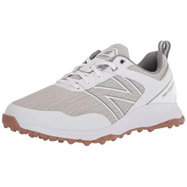 Imagem de New Balance Sapato de golfe masculino Fresh Foam Contend, Branco, 9.5 Wide