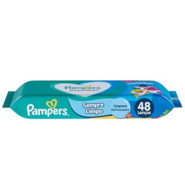 Imagem de Lenços Umedecidos Pampers Sempre Limpo 48 Unidades