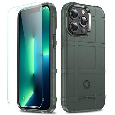 Imagem de LABILUS Capa para iPhone 13 Pro, capa protetora tática tática resistente à queda de 2,4 m à prova de quedas compatível com 13 Pro (6,1 polegadas) - Floresta Boreal