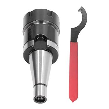 Imagem de Suporte de Ferramenta de Mandril Akozon CNC NT30 ER32, Suporte de Pinça para Fresadora Com Chave de Rosca M12, Suporte de Mandril de Pinça de Liga de Aço Avançado