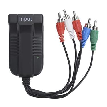 Imagem de Conversor de YPBPR para Componente RGB YPBPR Vídeo R L Suporte para Adaptador de Conversor de para VHS VCR DVD Plug and Play YPBPR R L Suporte para Adaptador de