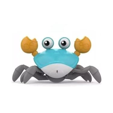 Imagem de Brinquedo Caranguejo Fujão com Sensor de Obstáculos | Movimentos Ágeis e Divertidos para Crianças