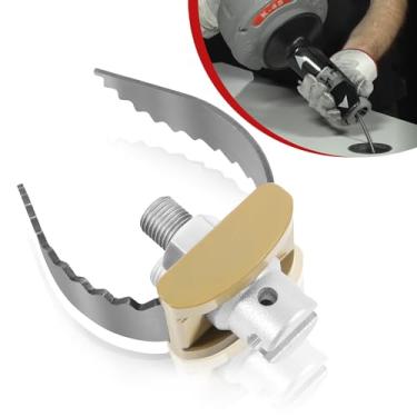 Imagem de 52812 T-230 5.1 cm Heavy Duty C-Cutter Drain Cleaning Auger para cabos seccionais Ridgid C-4 C-6 C-7 C-8 e C-9, compatível com máquinas de limpeza de dreno K-40 K-45 K-50 K-3800