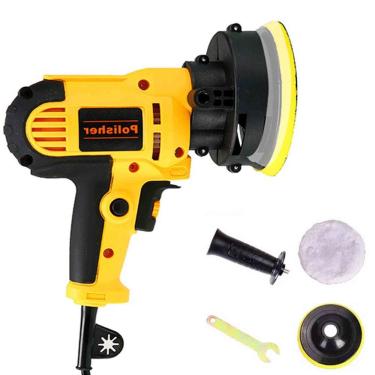 Imagem de Máquina Polidora Lixadeira Portatil Carro Polimento 700W Politriz Ferramenta Pintura Polir Lixar