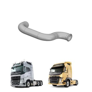 Imagem de Tubo Intermediário Volvo Fh Original 1628052 - 5 Polegadas - Fado