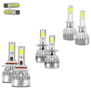 Imagem de Kit ultra led volkswagen amarok 2011/2022 20000 lúmens 6500k (h1h7hb4)