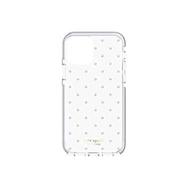 Imagem de Kate Spade new York Capa dura protetora para iPhone 12 Pro Max - Pin Dot Clear (iPhone 12 Pro Max)