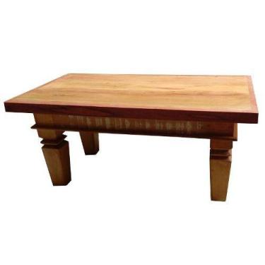 Imagem de Mesa de Centro Rústica Fiona em Madeira de Demolição - Cód 1867 - Barr