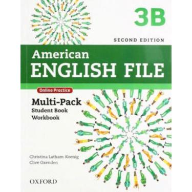 Imagem de American english file 3b - multipack with online practice - second edi