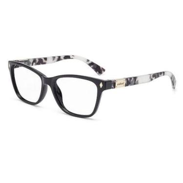 Imagem de Armação Óculos Colcci Cleo C6096acg54 Preto Brilho, Preto