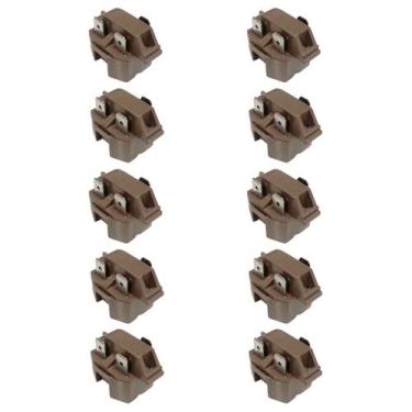 Imagem de 10 Rele Ptc Partida Geladeira Refrigerador Freezer 3 Pino - Brazan, 3 