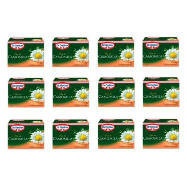 Imagem de Kit c/ 12 Chá de Camomila 10 sachês cada - Dr. Oetker 