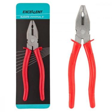 Imagem de Alicate Universal Eda 8'' Excellent Plastisol - 2Fz