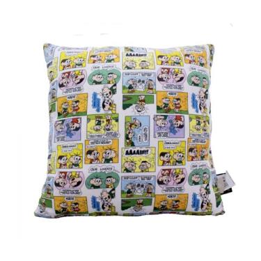 Imagem de Almofada Gibi Colorida 35X35cm (Fibra) Turma Da Mônica - tasco