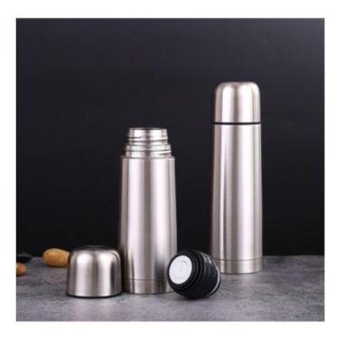Imagem de Garrafa Térmica 500 Ml Inox Para Café, Aguá ,viagem - oem