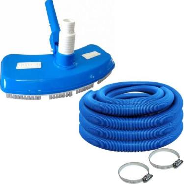 Imagem de Aspirador Para Piscina Asa Delta + Mangueira 6M 38mm Com Abracadeiras