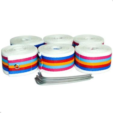 Imagem de Kit para Marcação de Quadra de Peteca Sports Mania, Colorida