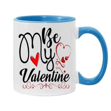 Imagem de SpreadPassion Caneca de café Be My Valentine, presentes para namorado e namorada, ideia de presentes de dia dos namorados, presente para marido e esposa, ideia de presente de aniversário do dia dos