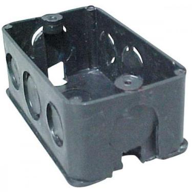 Imagem de Caixinha Luz Prt Pvc 4X2 Brascom - Kit C/100 Unidades