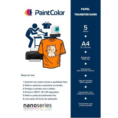 Imagem de Papel Transfer Dark 5un