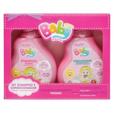 Imagem de Kit Baby Muriel Shampoo e Condicionador 100ml Baby Muriel