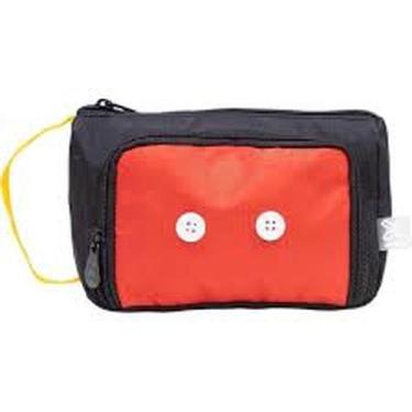 Imagem de Estojo Duplo Mickey Mouse Preto e Vermelho 9779 Xeryus
