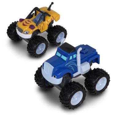 Imagem de NKOK Blaze and The Monster Machines (Free-Wheel) 2PK Crusher & Stripes