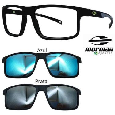 Imagem de Oculos Mormaii 6127 Swap 5 AAS com 2 Clipons - Escolha a Cor, Azul, Re