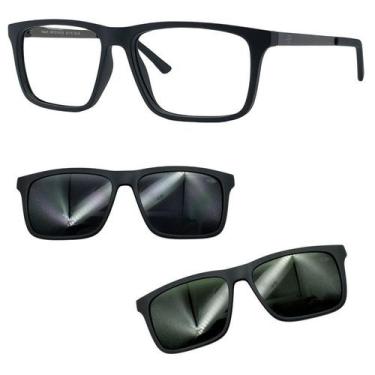 Imagem de Oculos Mormaii Swap 6 A14 6132 Com 2 Clipons Cinza e G15, Cinza, G15