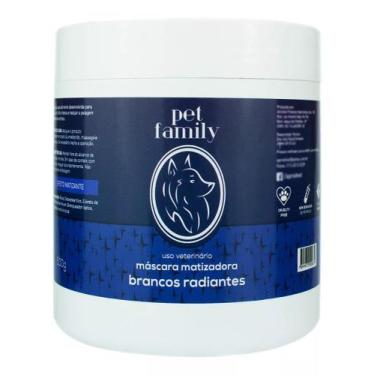 Imagem de Máscara Para Shitzu Matizadora Pet Pelos Brancos Pote 500g - pet famil