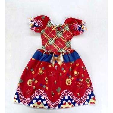 Imagem de Vestido Caipira Adulto  Modelos Lindos e Coloridos Ideais para o Arrai